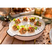 Salată de ouă umplute cu sos de maioneză